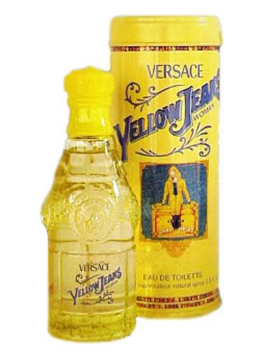 perfume yellow jeans de versace|Versace yellow diamond.